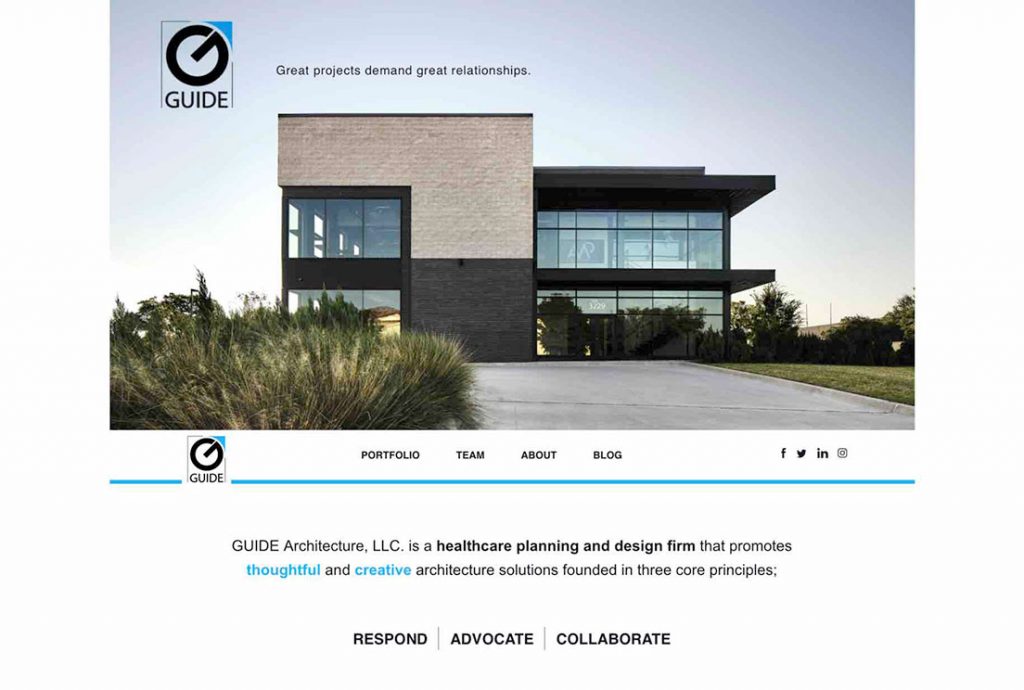 Treeshades Website Design